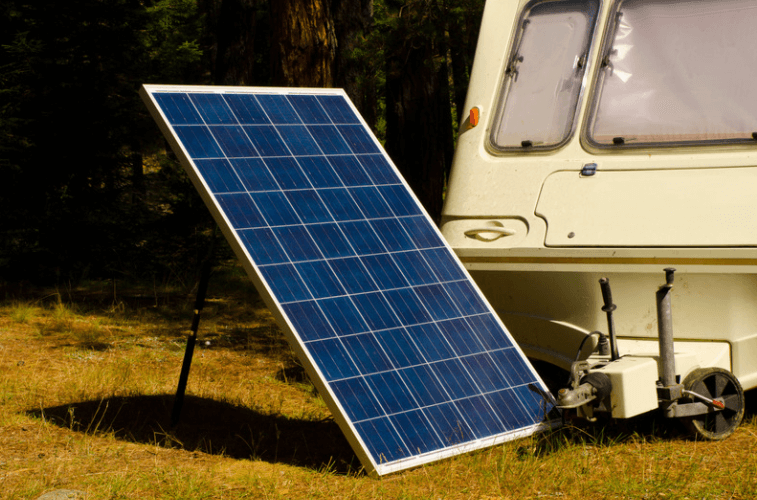Caravan solar charger