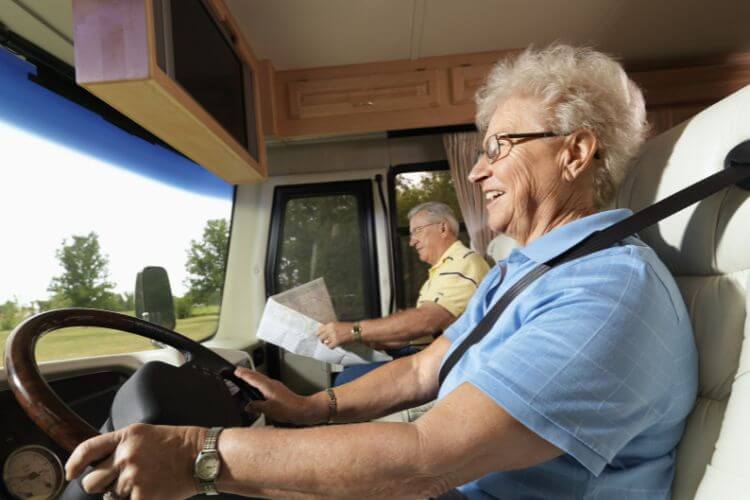 How can I make driving a motorhome easier