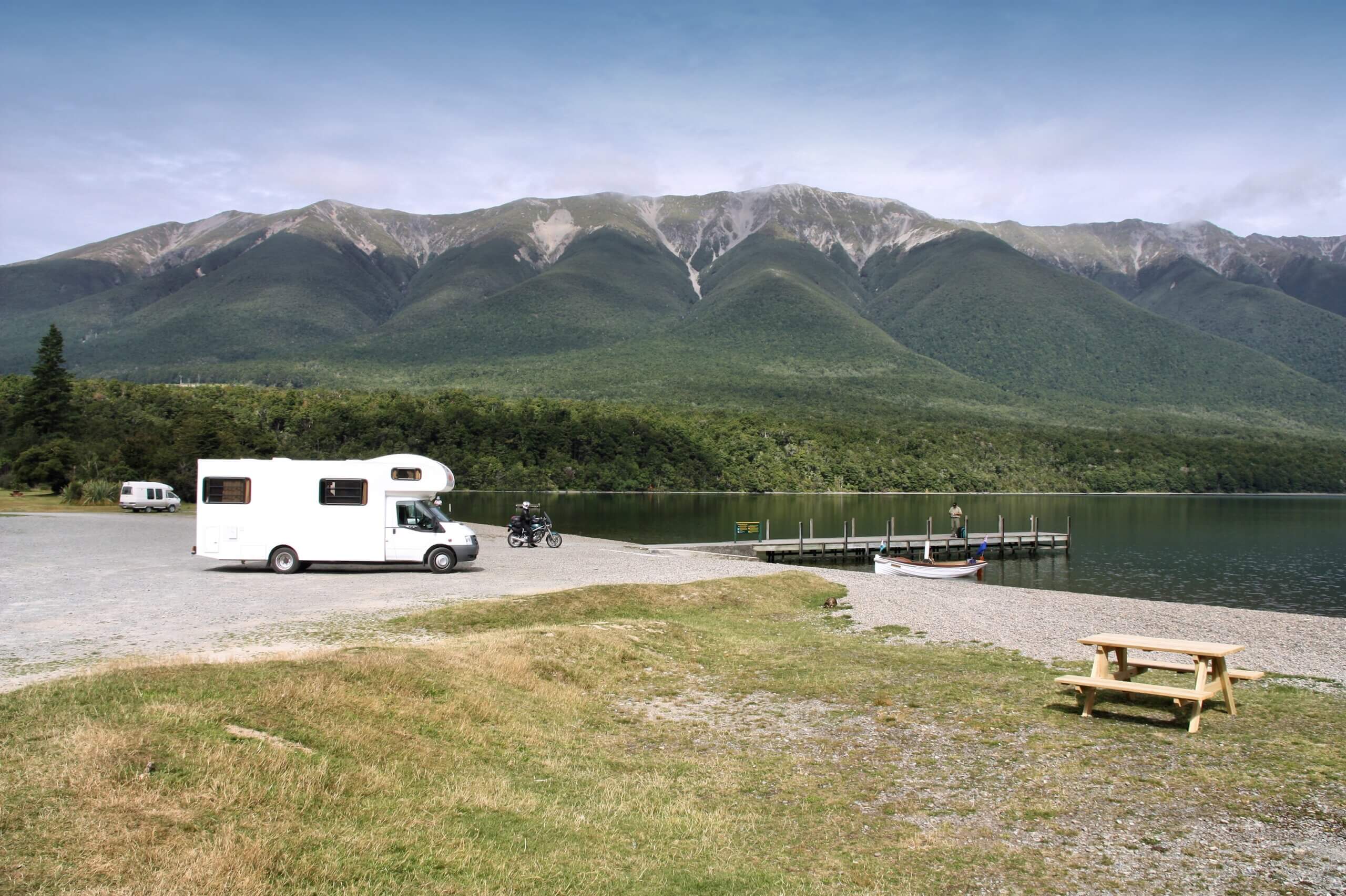 Can you live in a motorhome permanently in New Zealand?