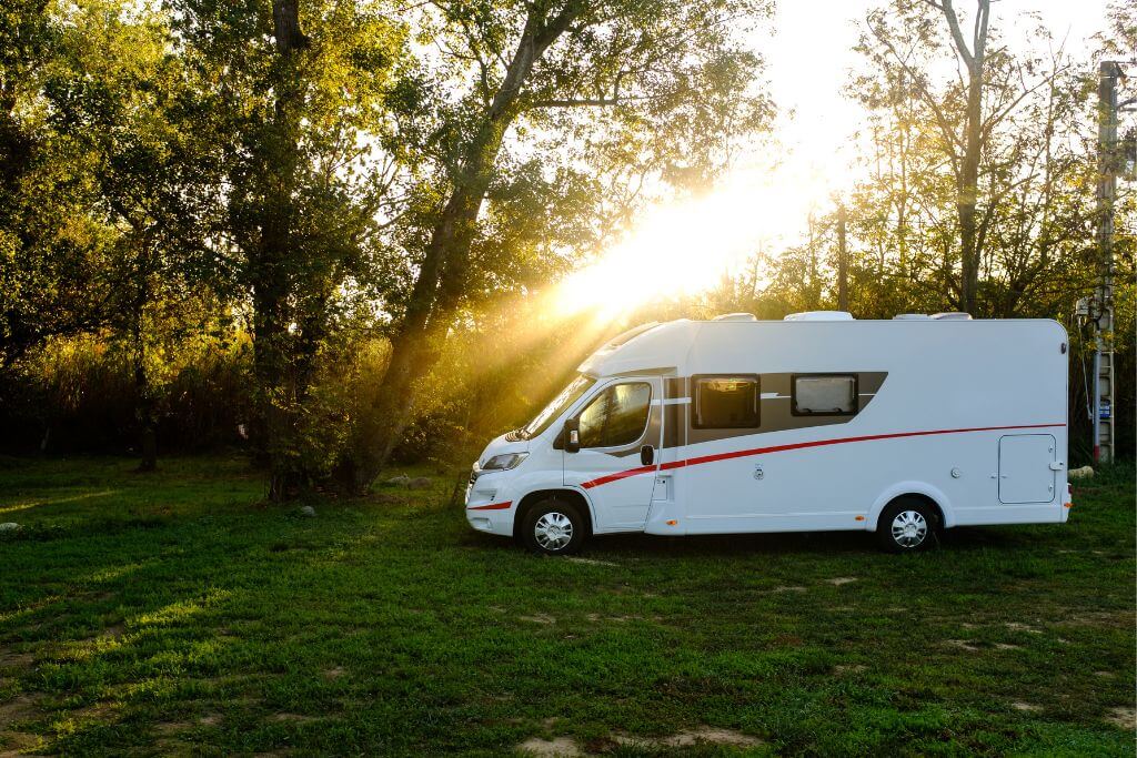 How to find free motorhome parking in Sweden