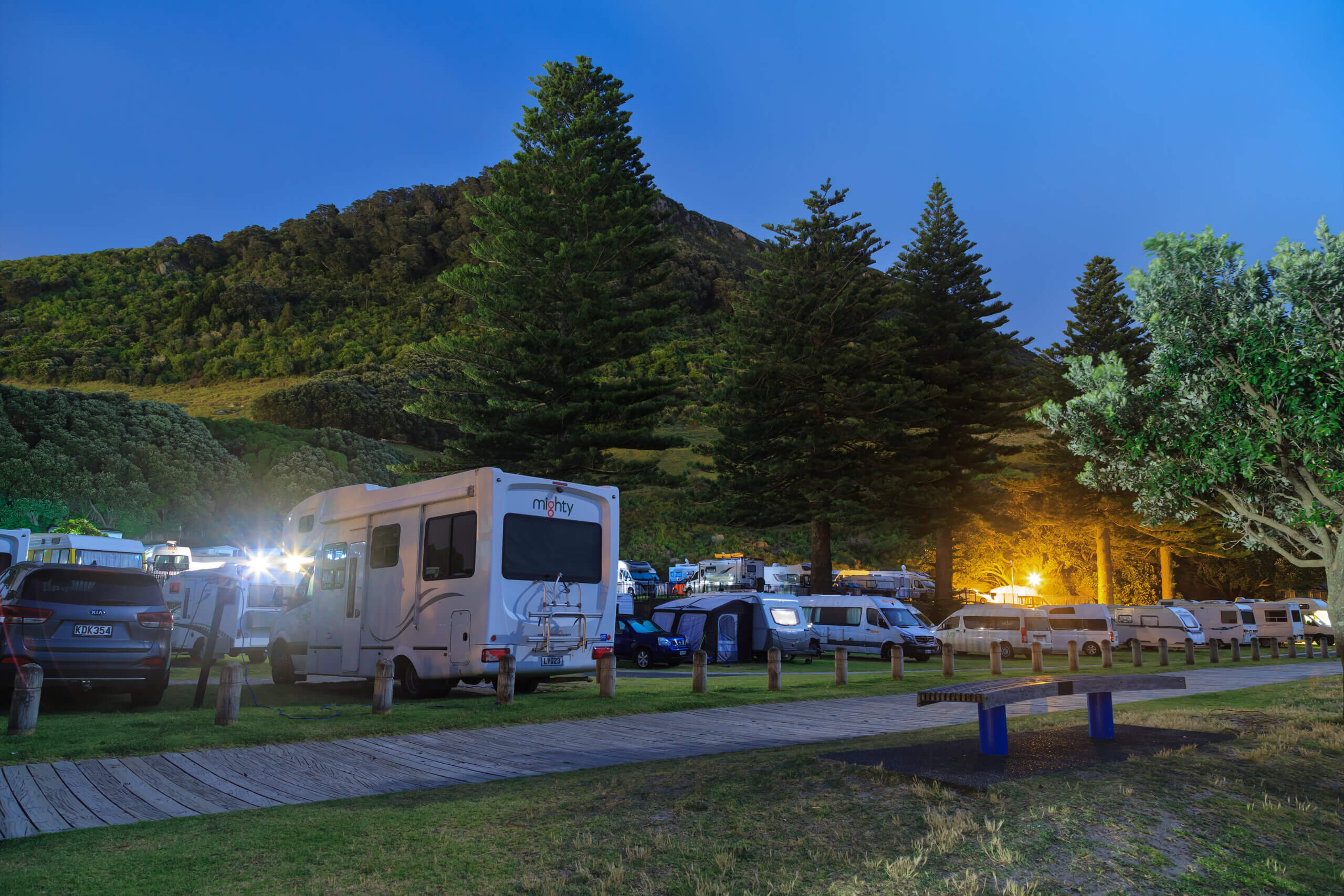 Where to find free motorhome parking in New Zealand