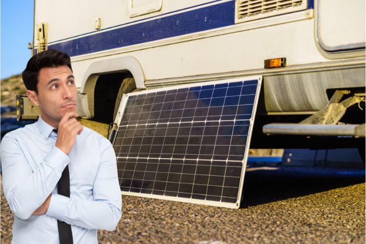 Why use solar panels on caravans