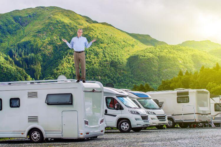 Is It Ok to Stand on a Caravan Roof-