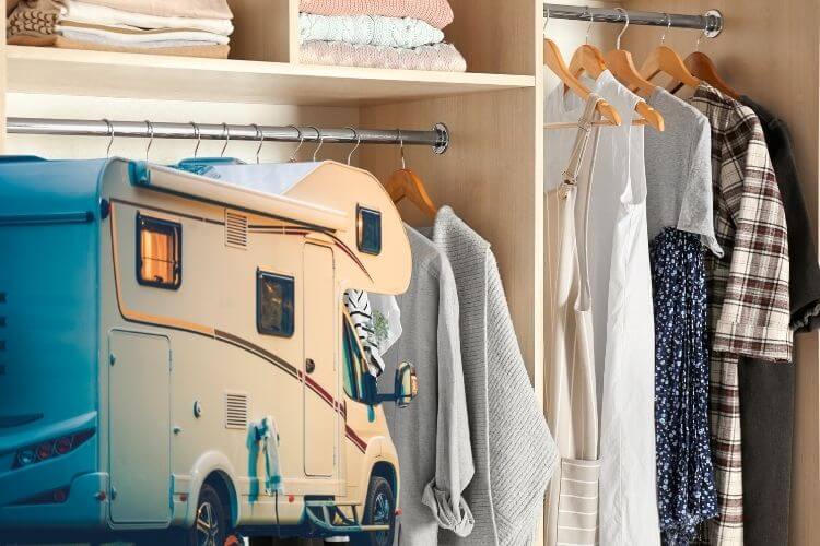 Tips for Efficient Clothes Storage in Your Caravan or Motorhome